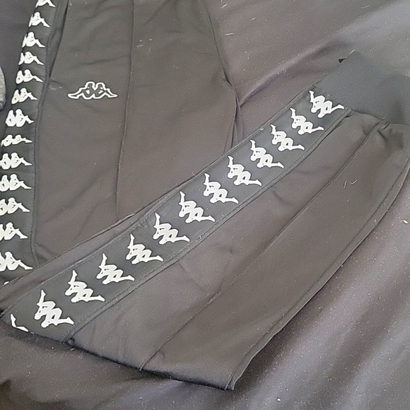 Womens Kappa pants size xs color black white - Picture 3 of 7